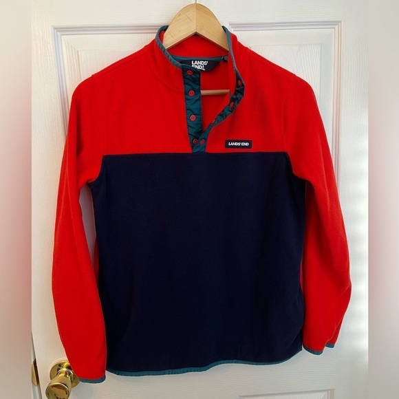 Lands End Fleece Pull Over - Picture 1 of 2